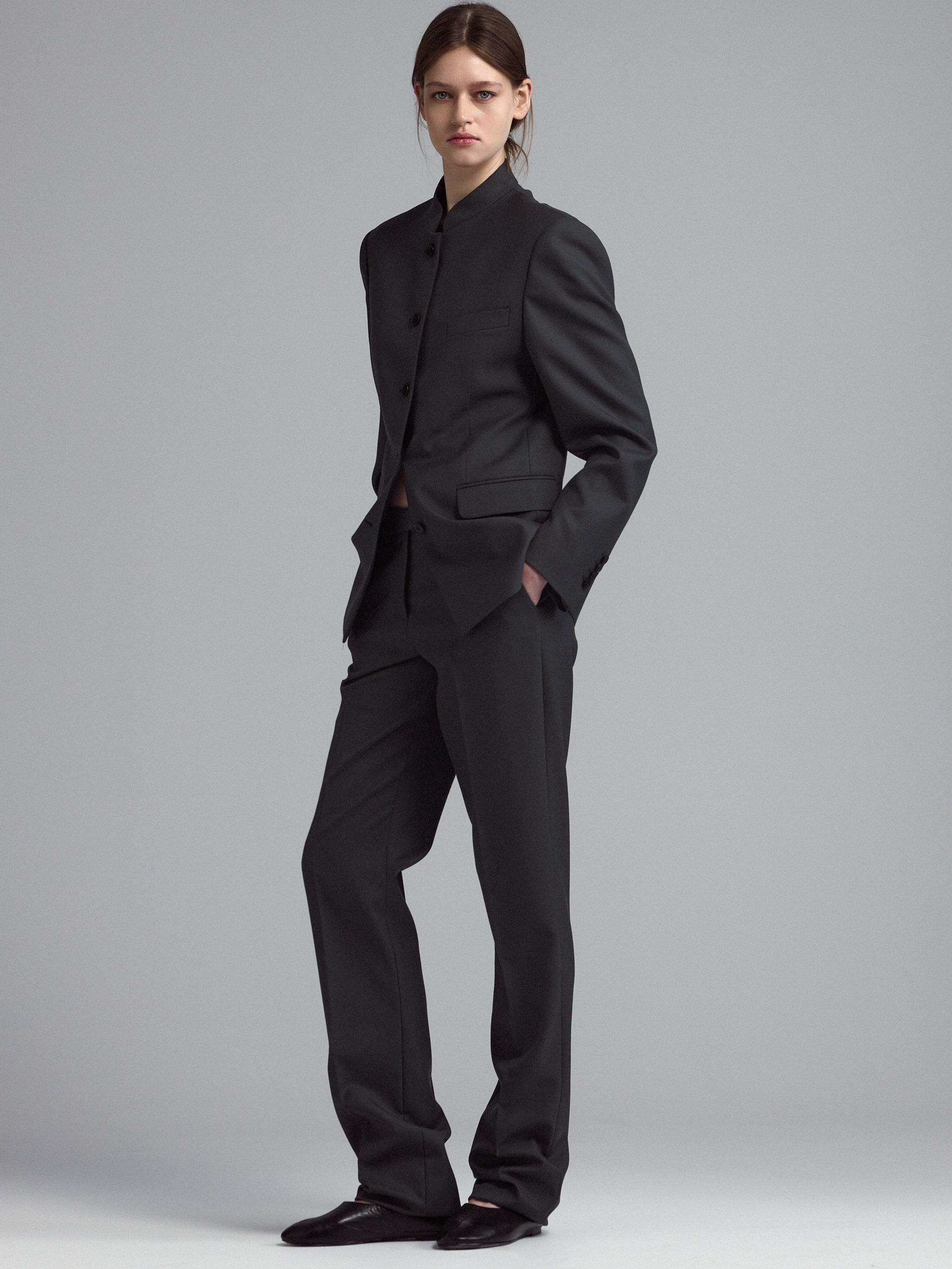 Брюки из смесовой шерсти 