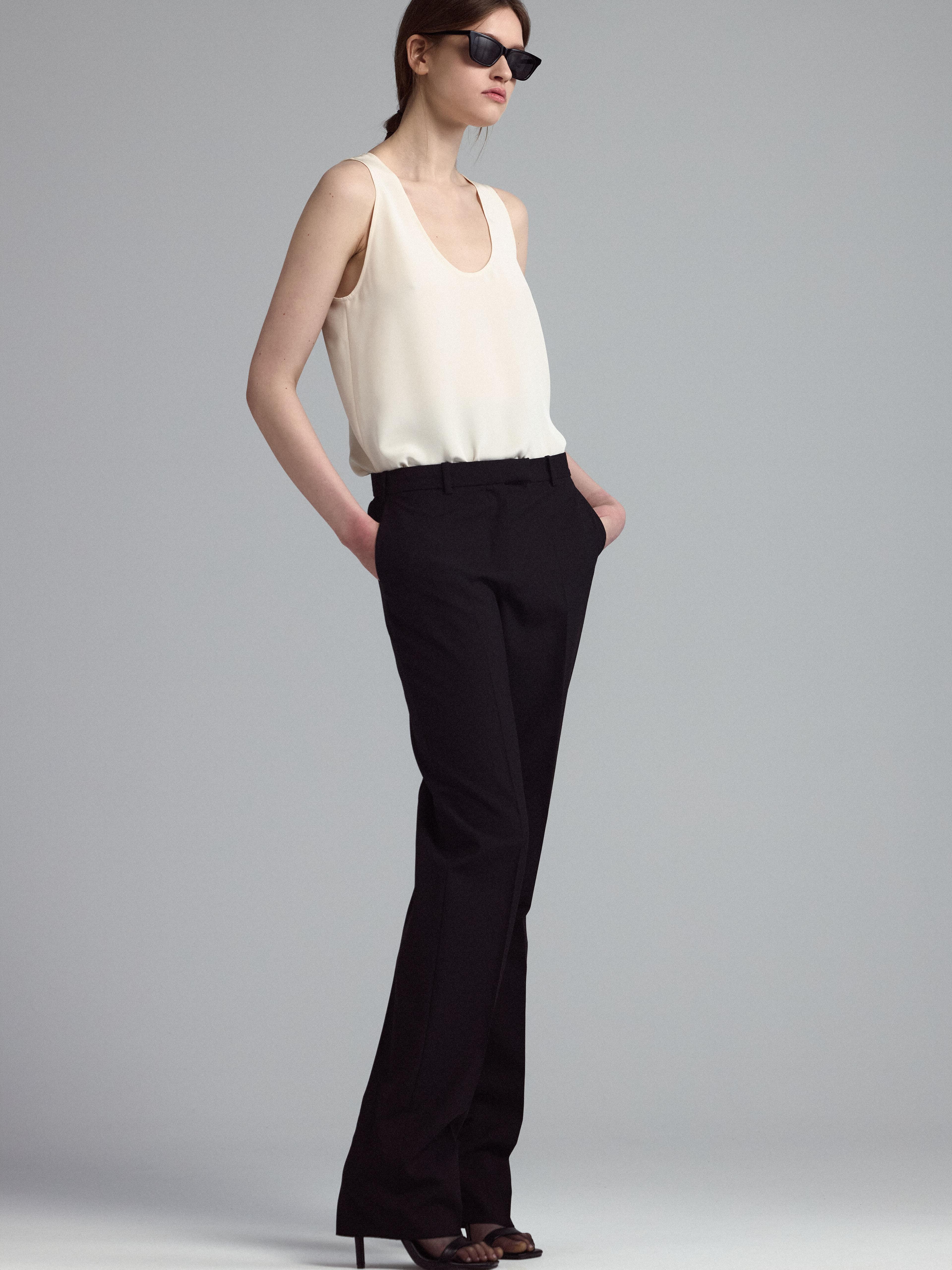 Топ из шелка