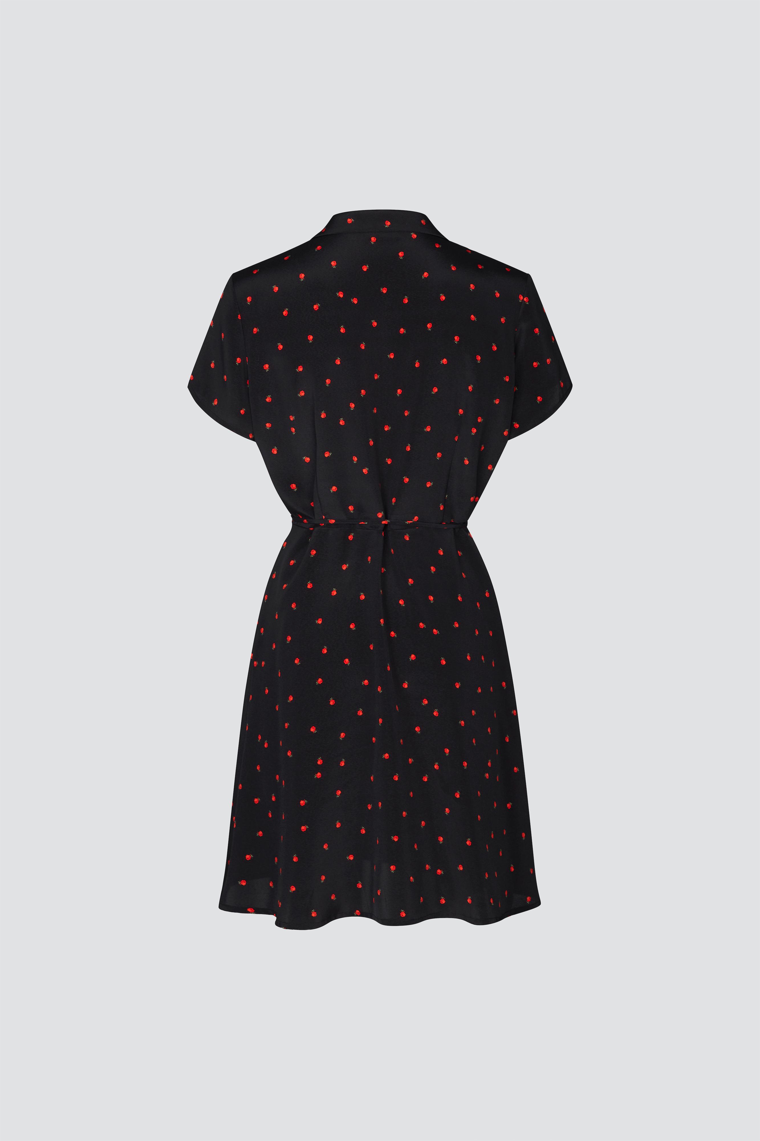 Floral print mini dress