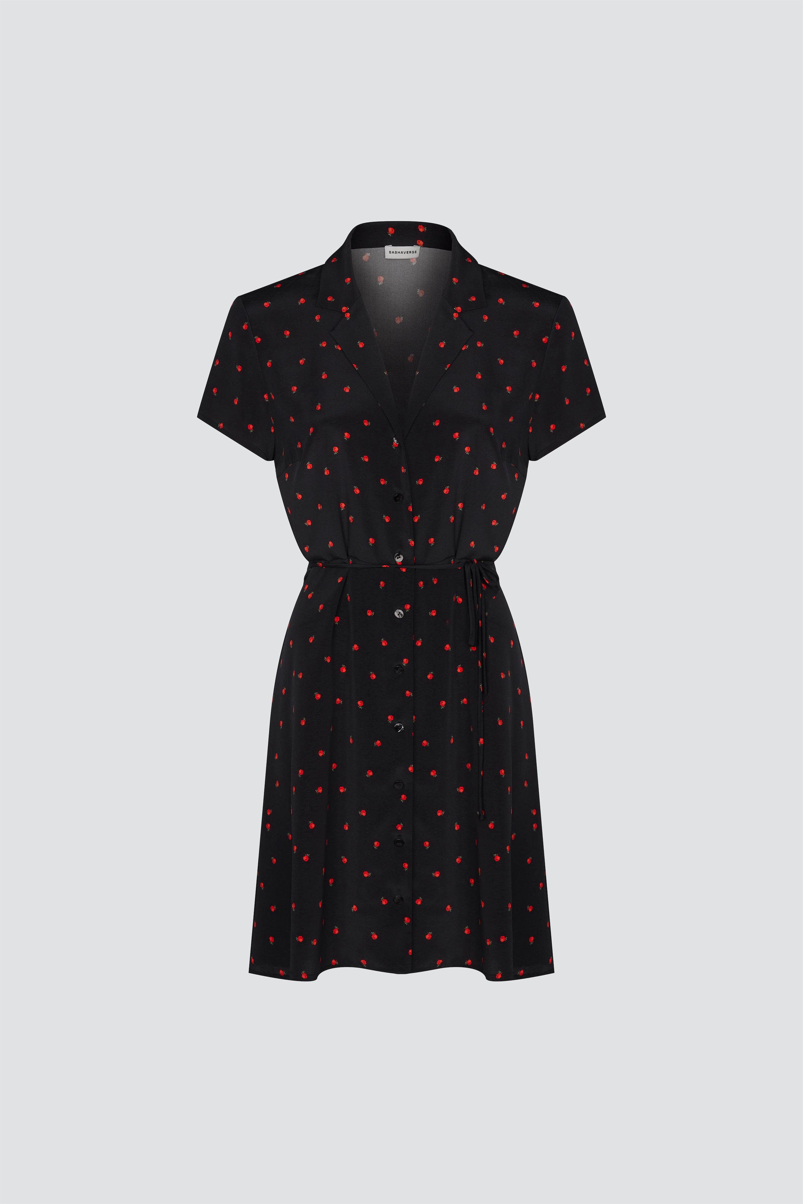 Floral print mini dress