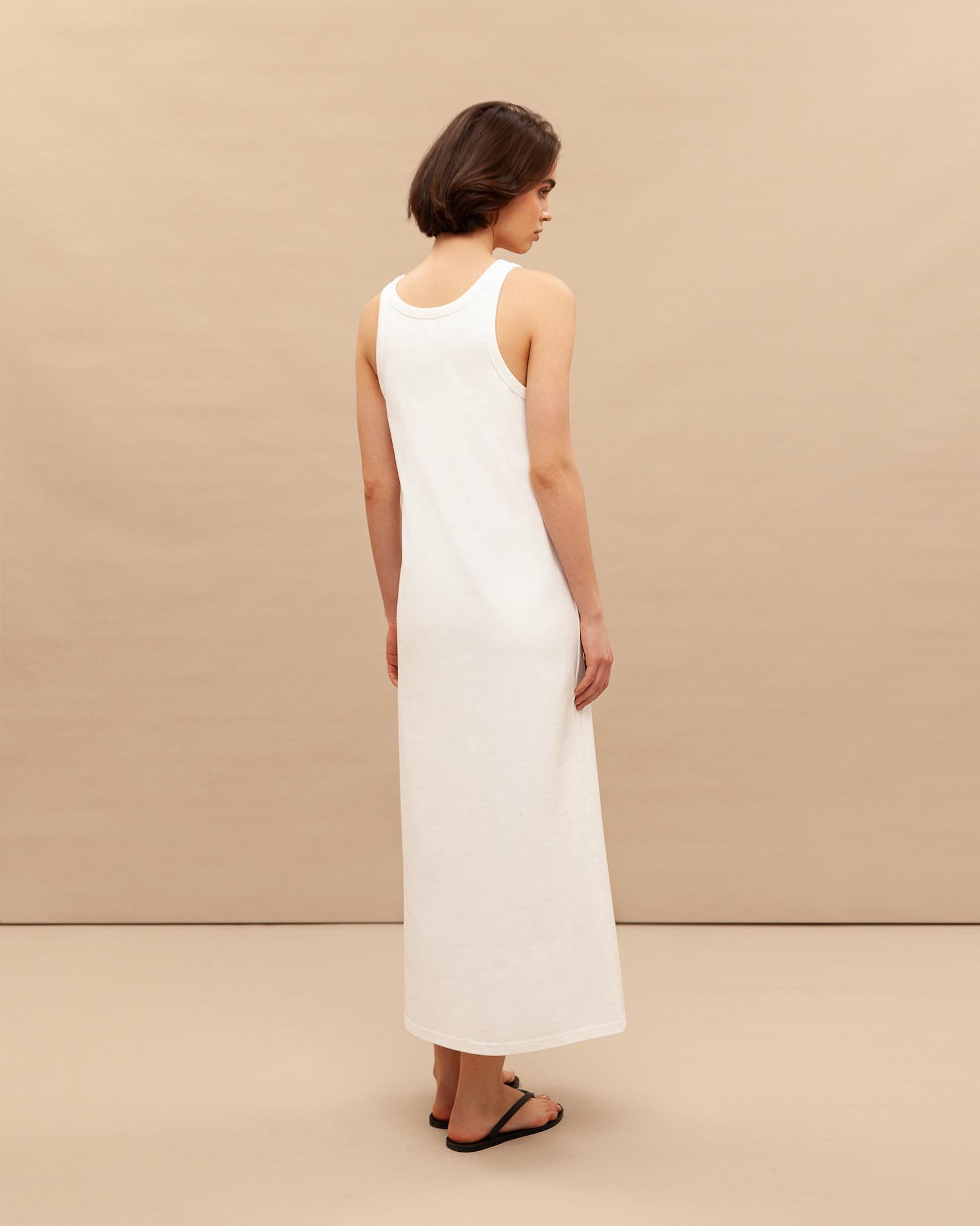 Cotton maxi tank dress