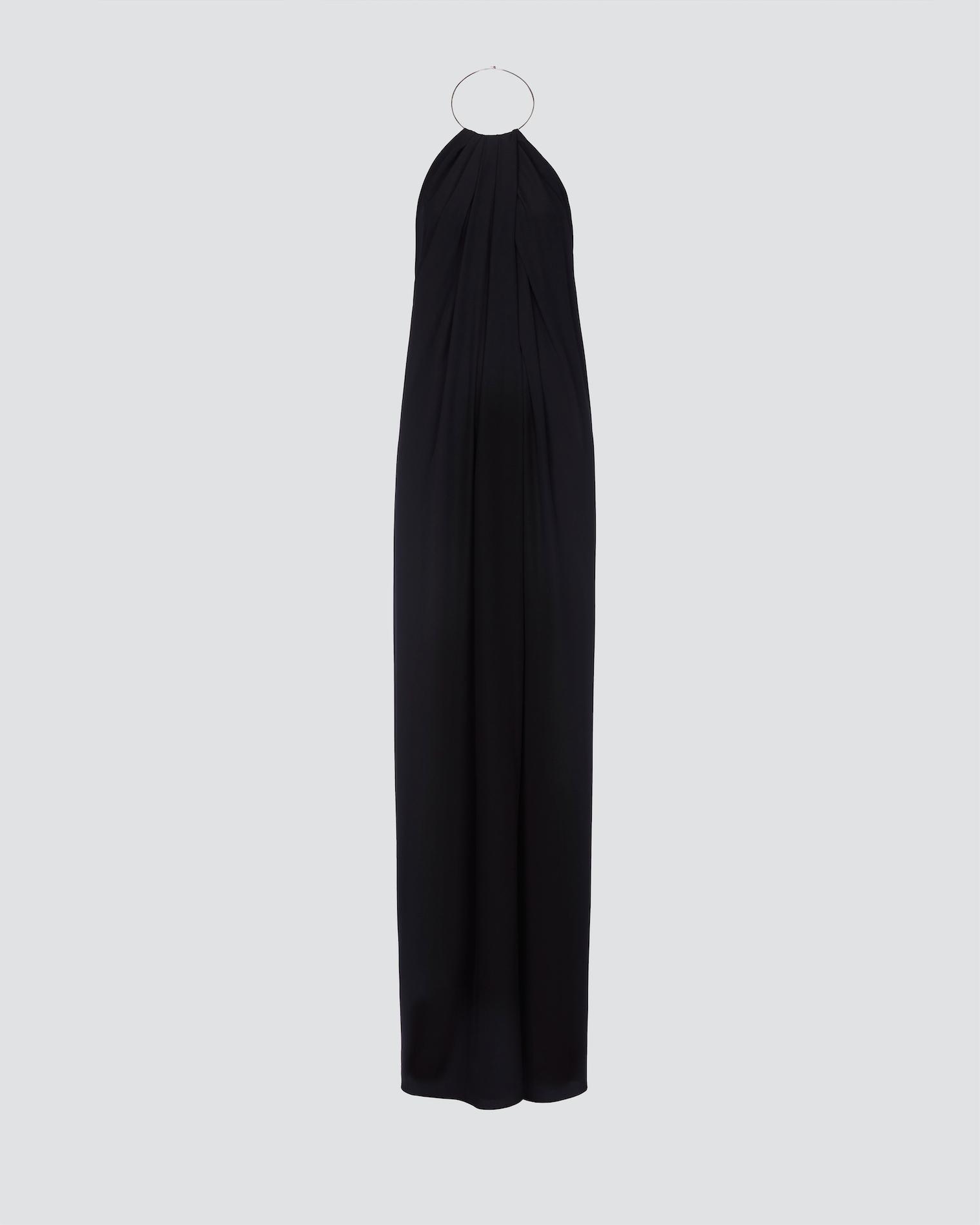 Silk halter dress
