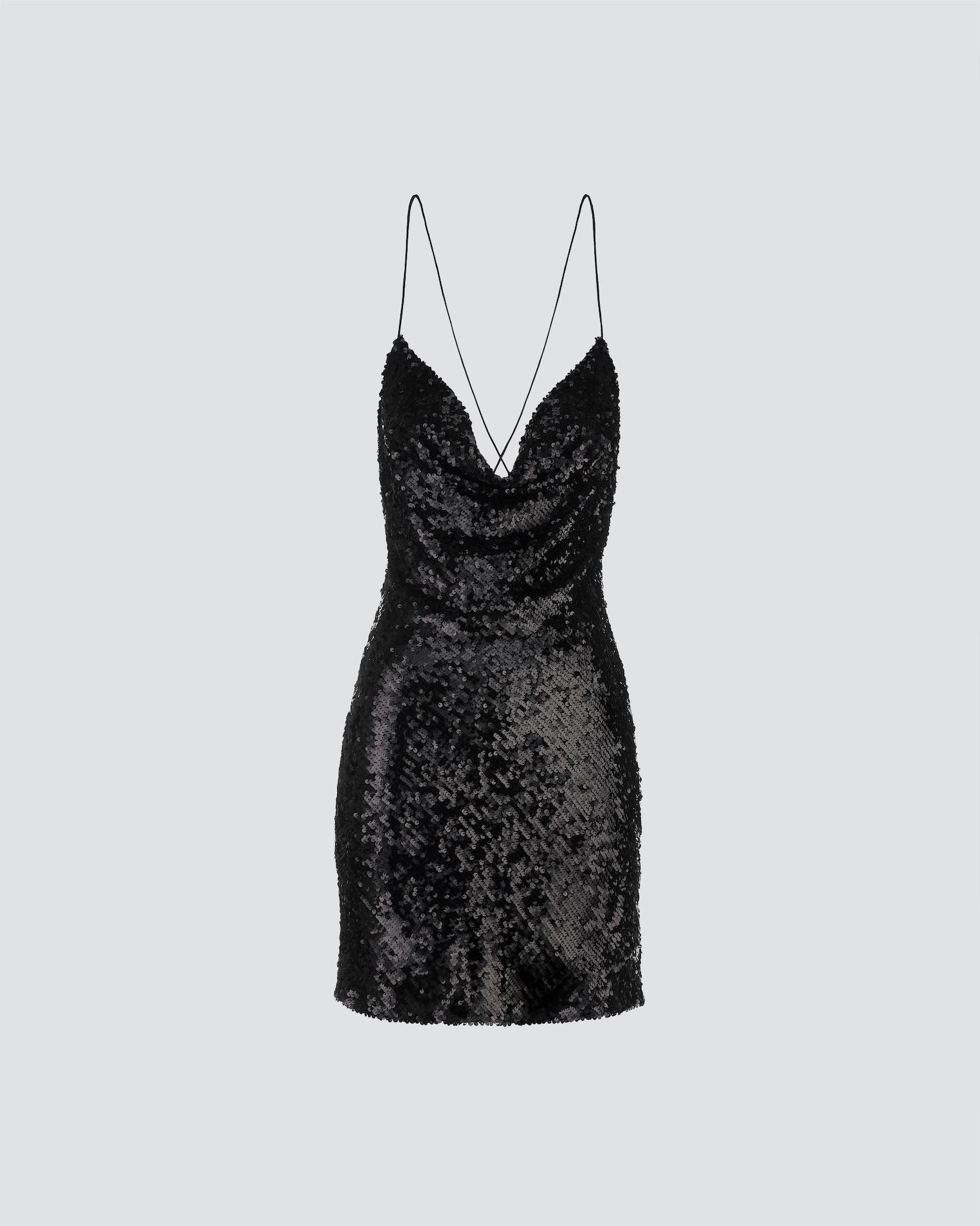 Sequins mini dress