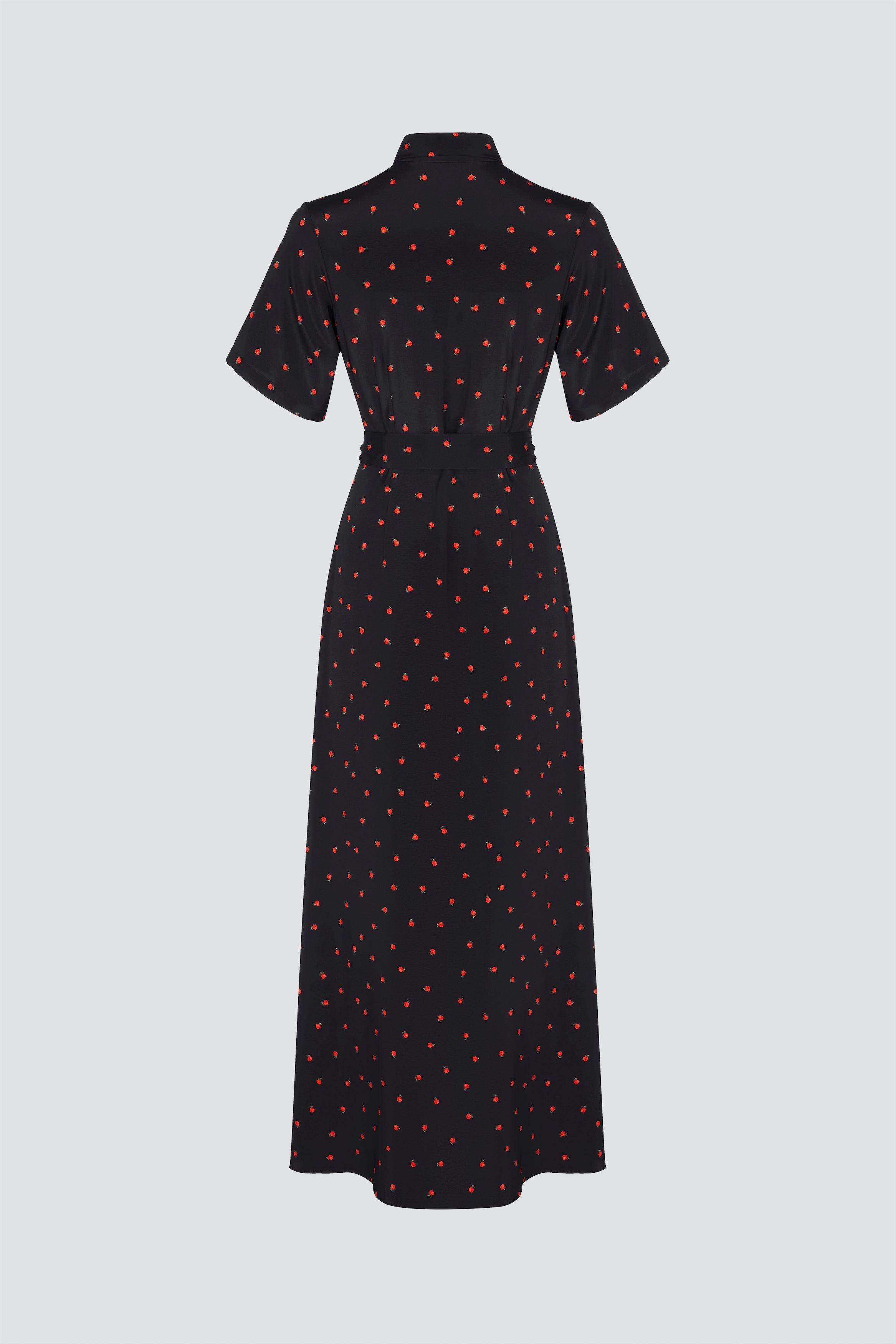Floral print maxi dress