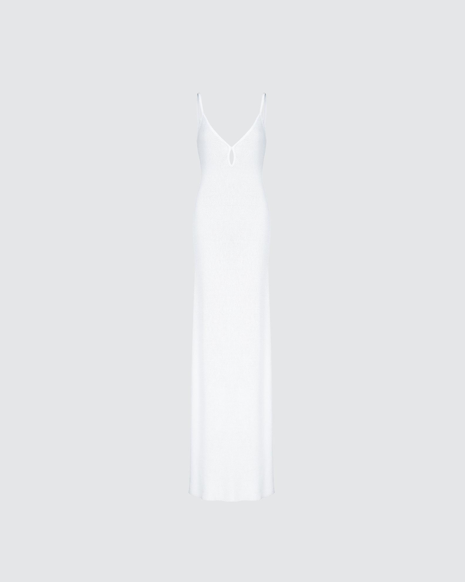 Crochet maxi dress