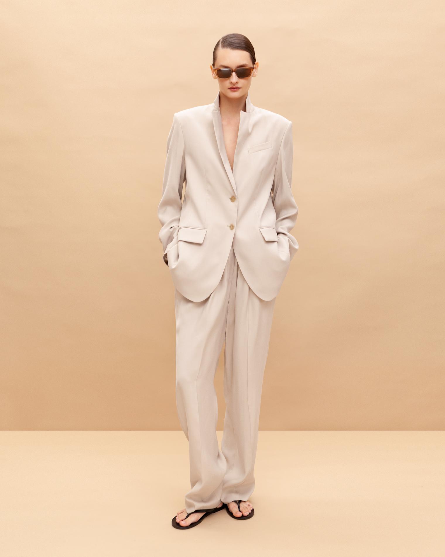 Single-breasted jacket