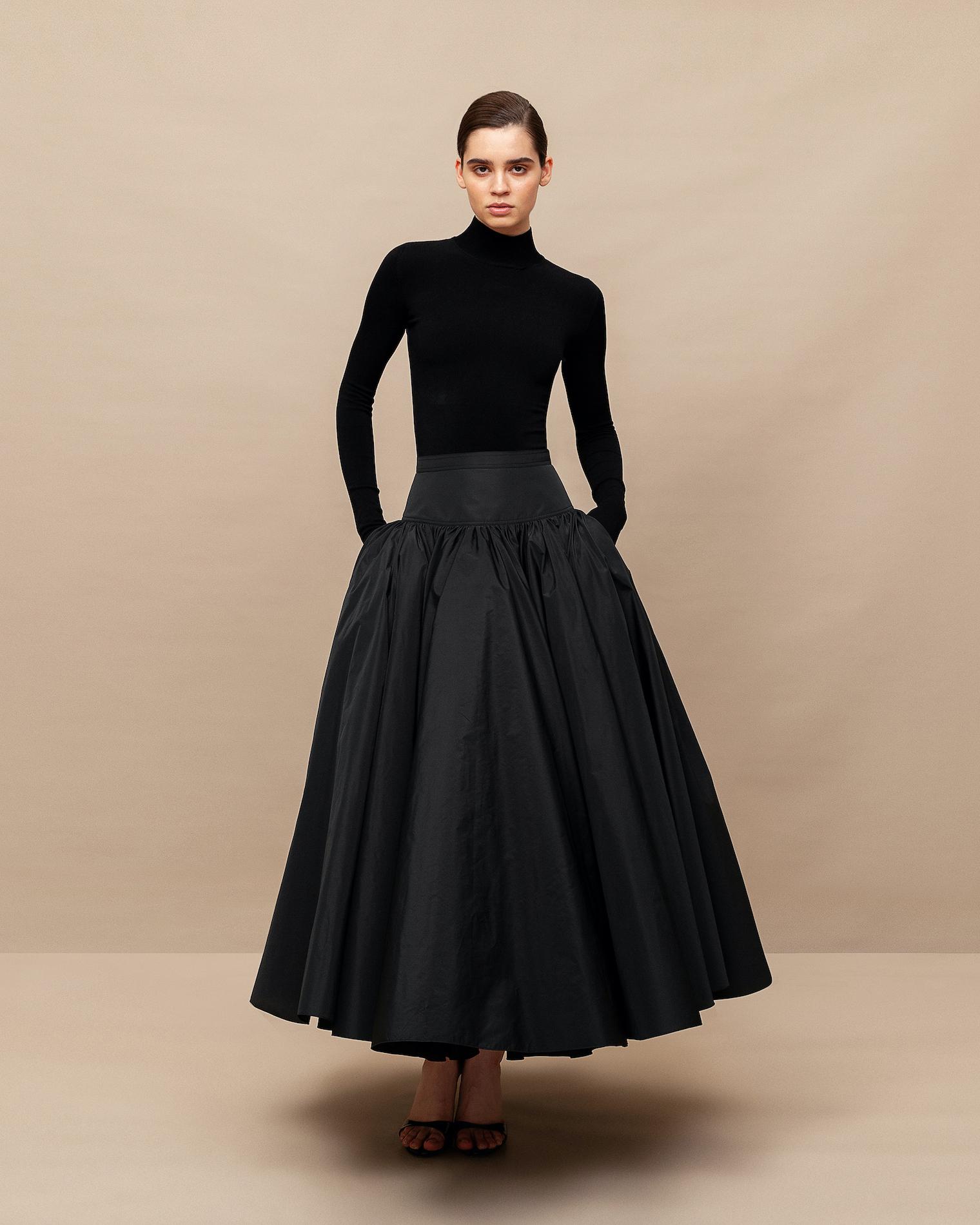 Full maxi skirt