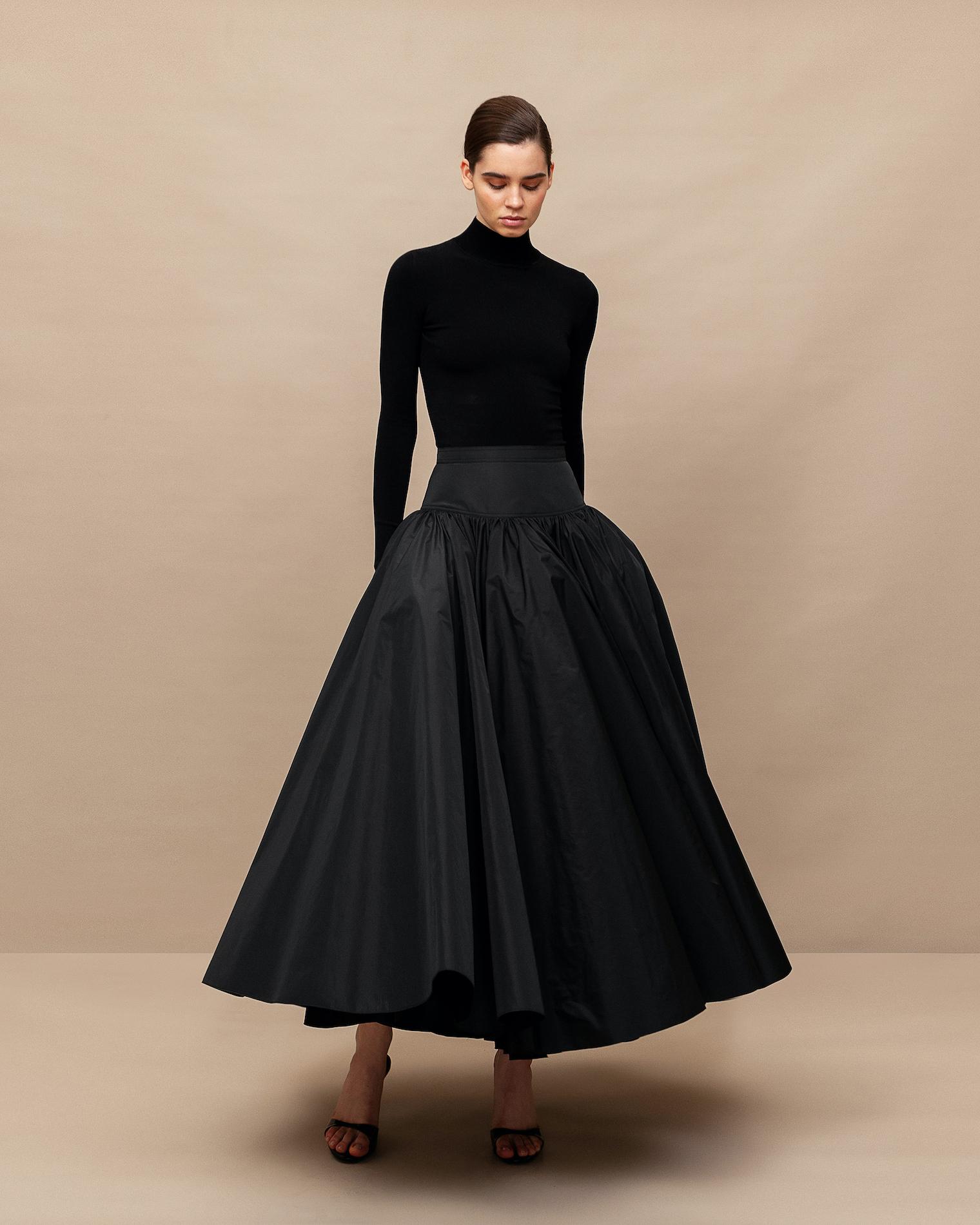 Full maxi skirt
