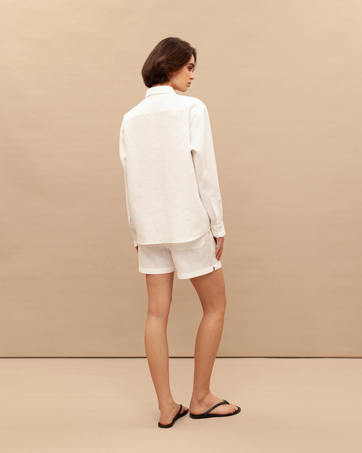 Linen shorts