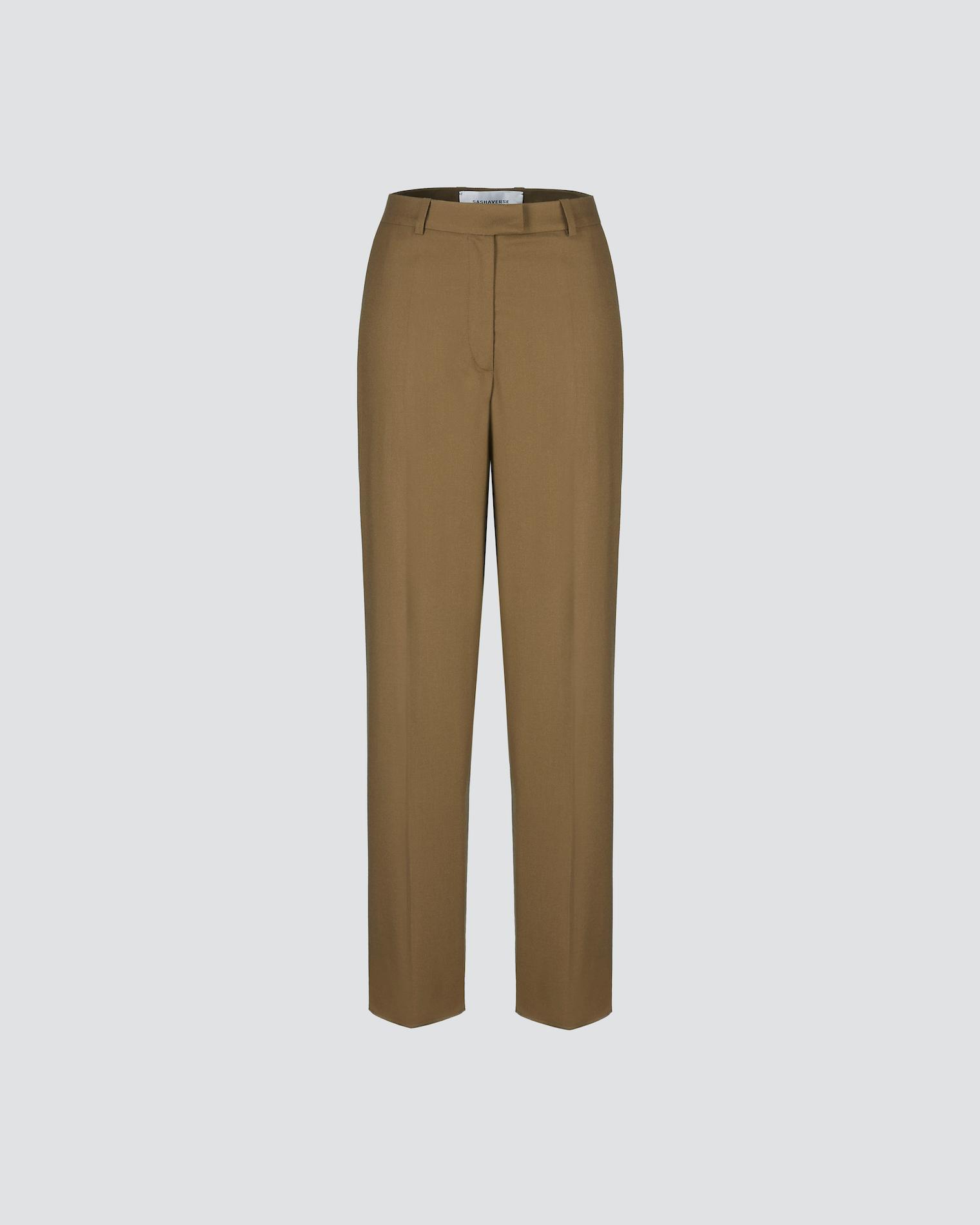 Wool pants