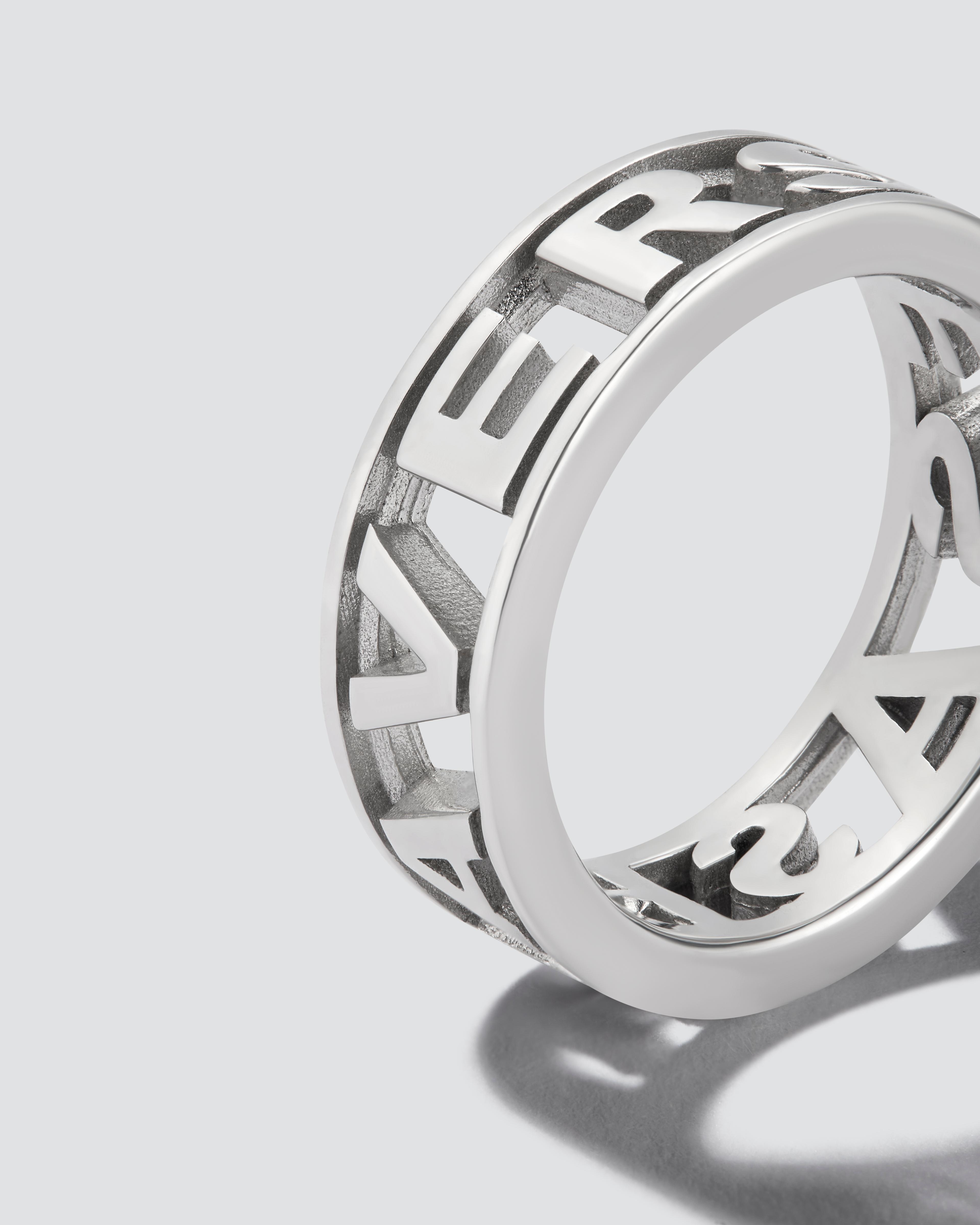 SASHAVERSE logo ring