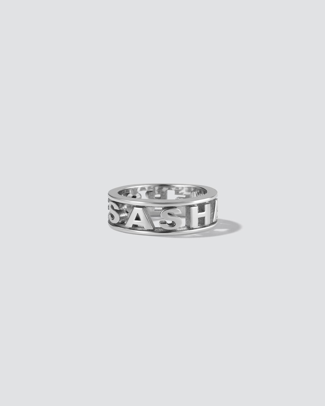 SASHAVERSE logo ring