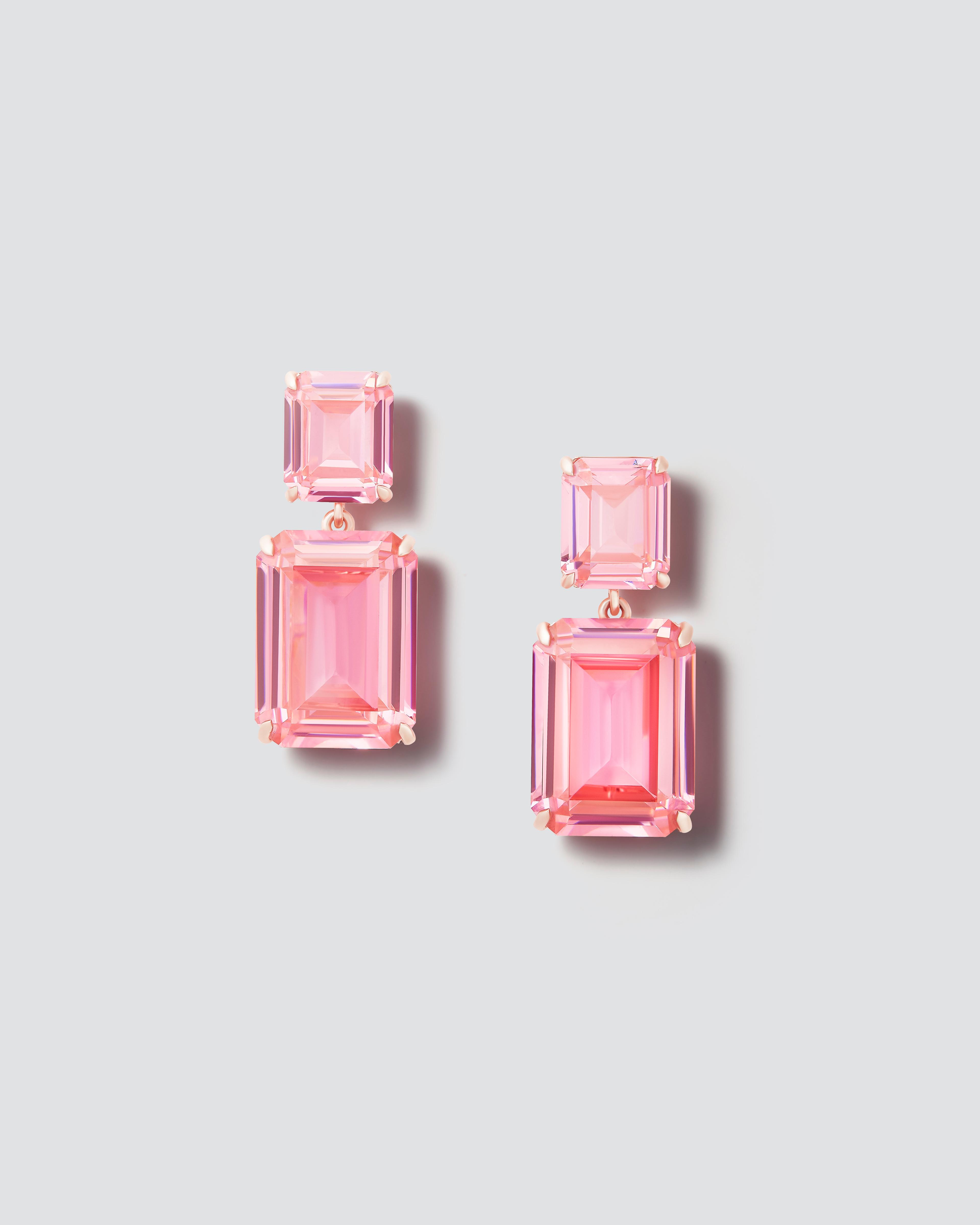 Crystal drop earrings