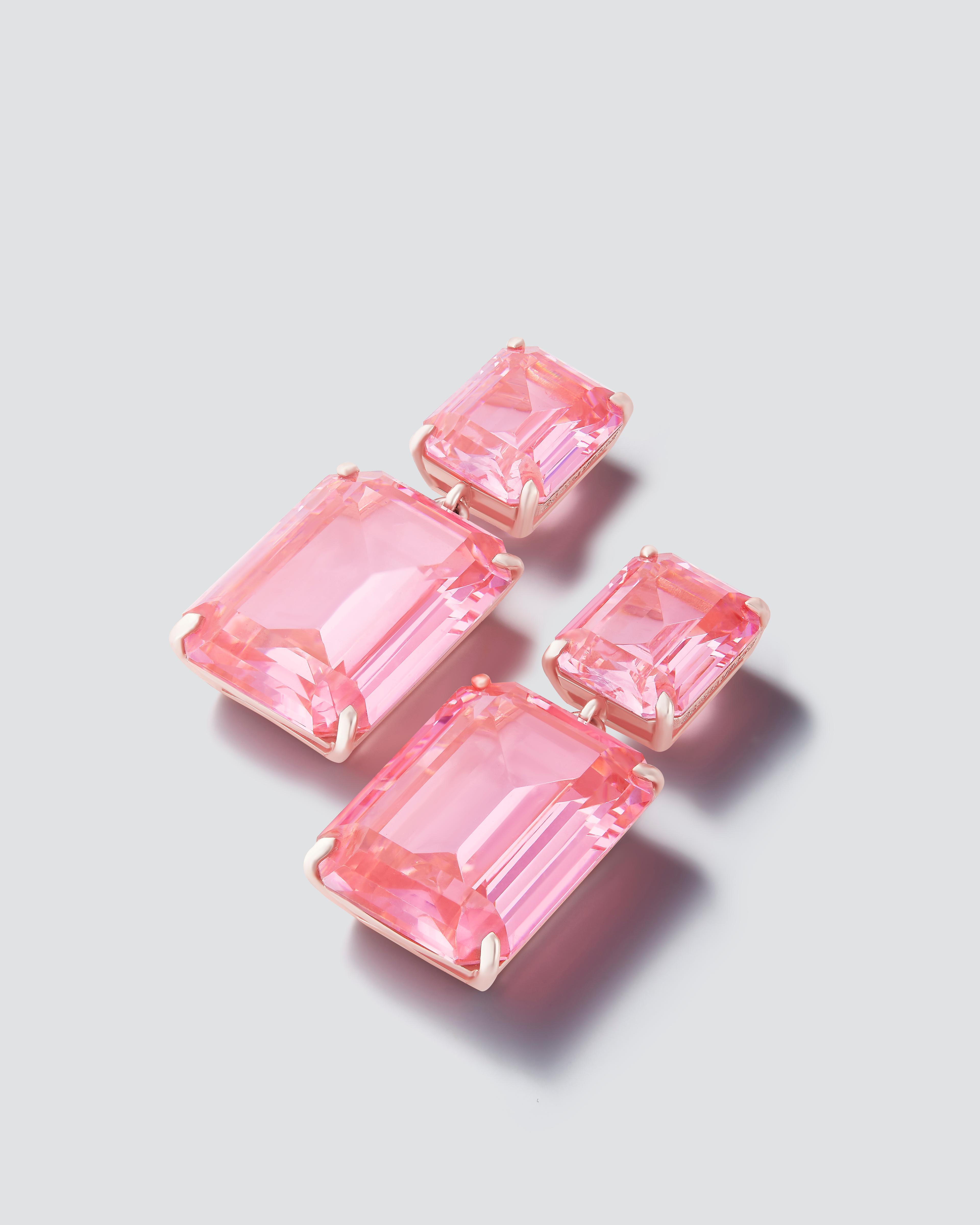 Crystal drop earrings