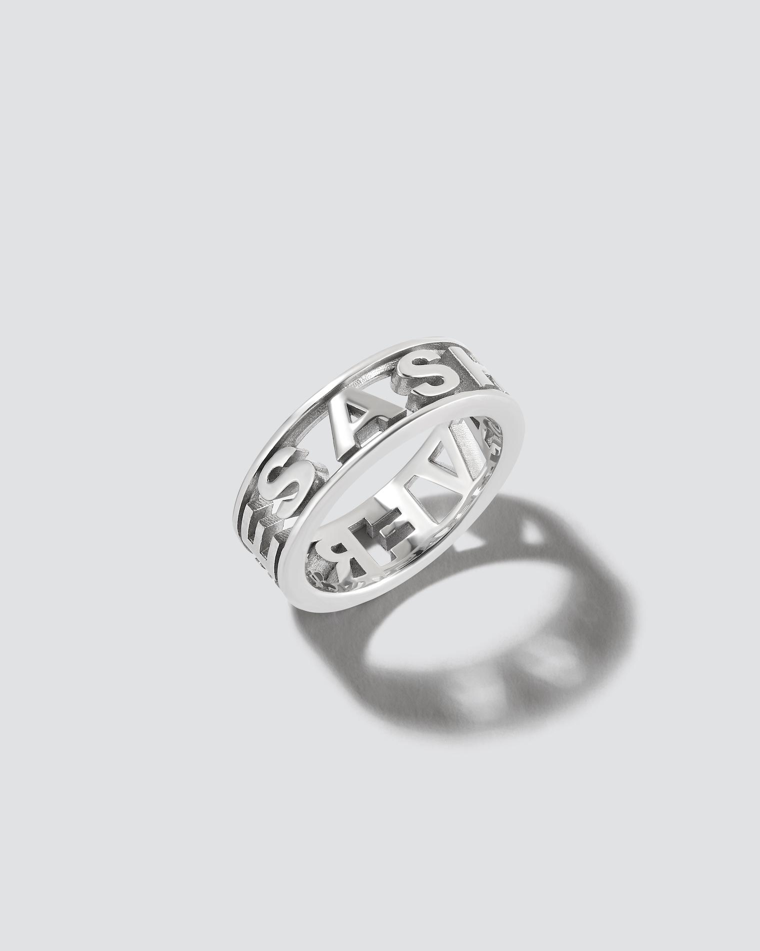 SASHAVERSE logo ring