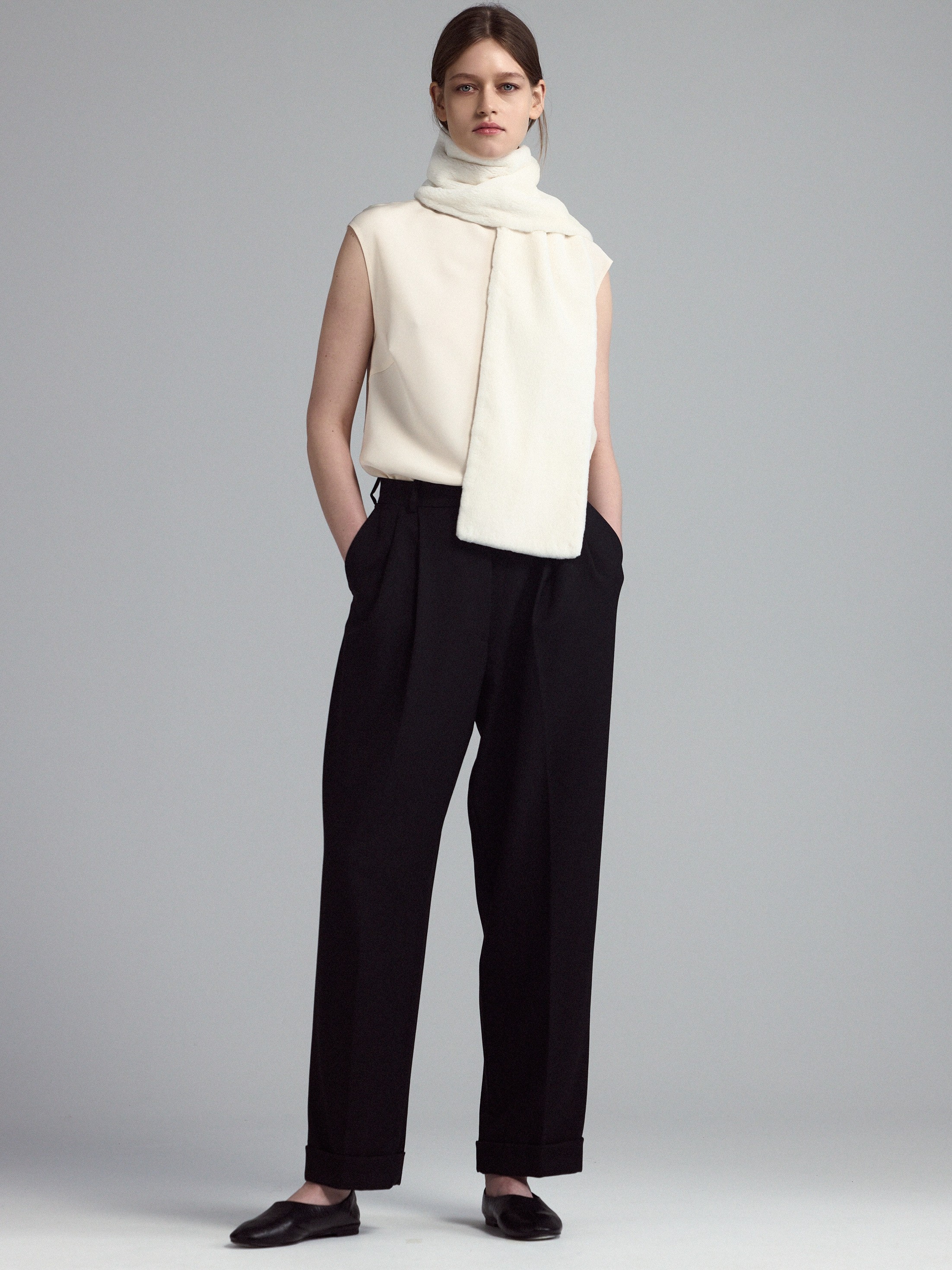 Брюки из шерсти