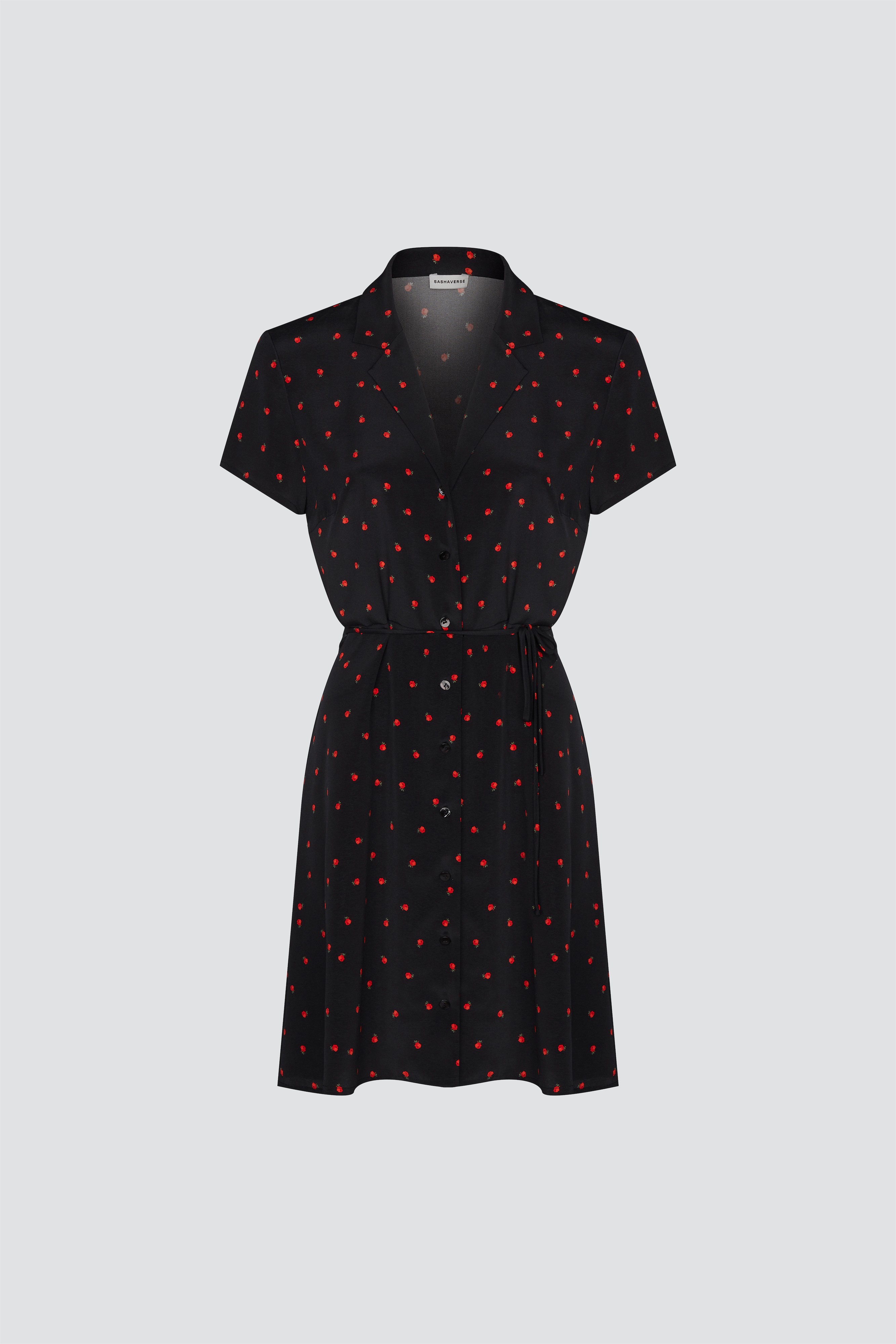 Floral print mini dress