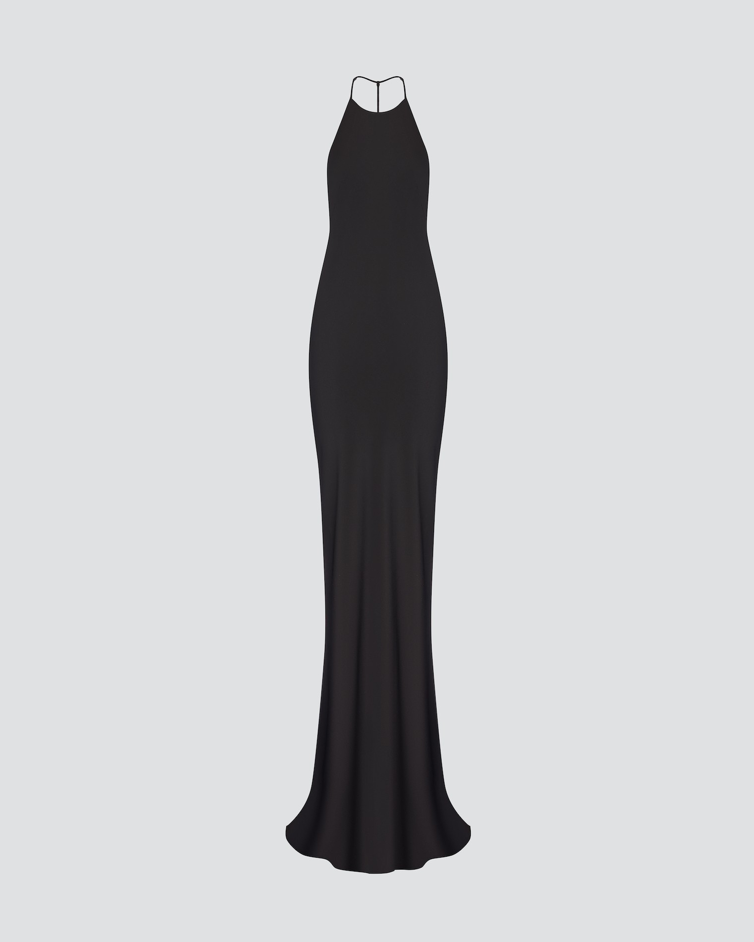 Open back evening dress