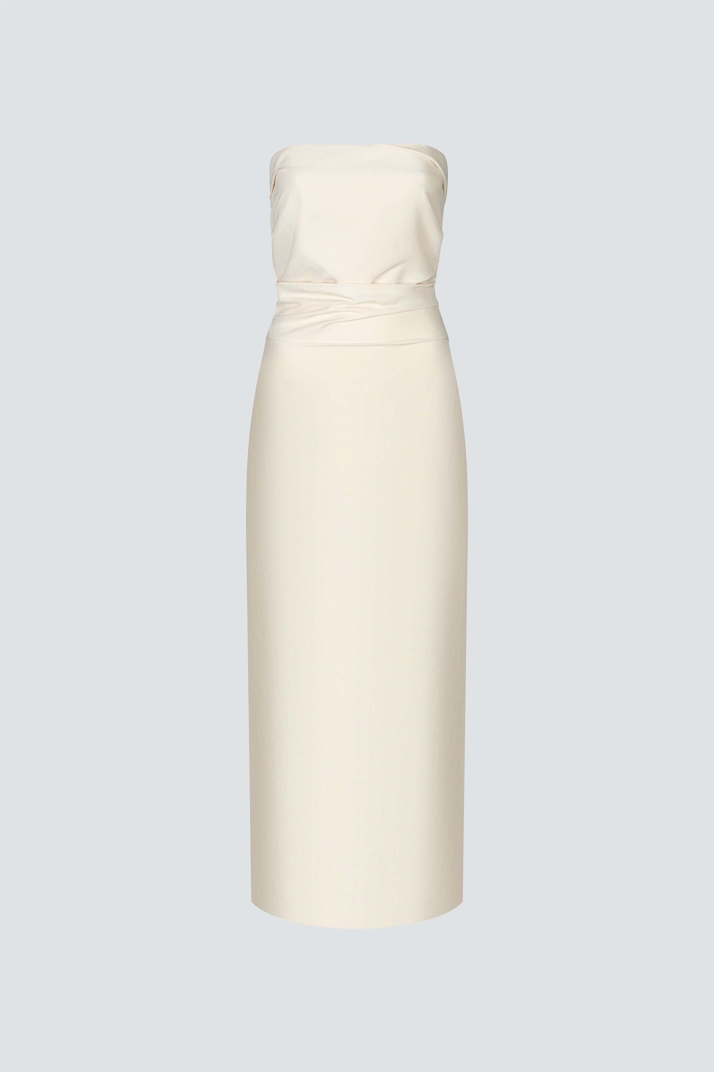 Bustier maxi dress