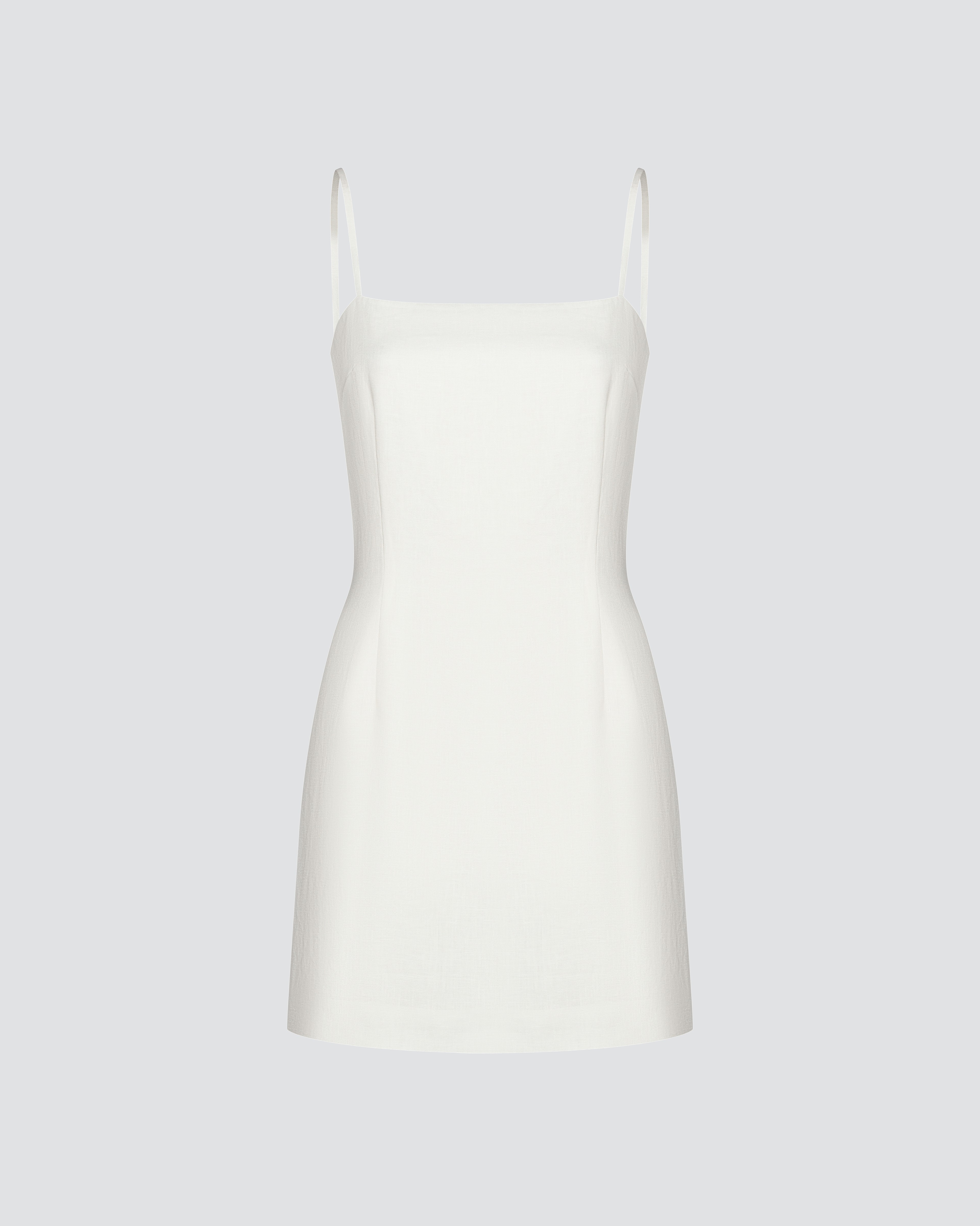 Linen mini dress