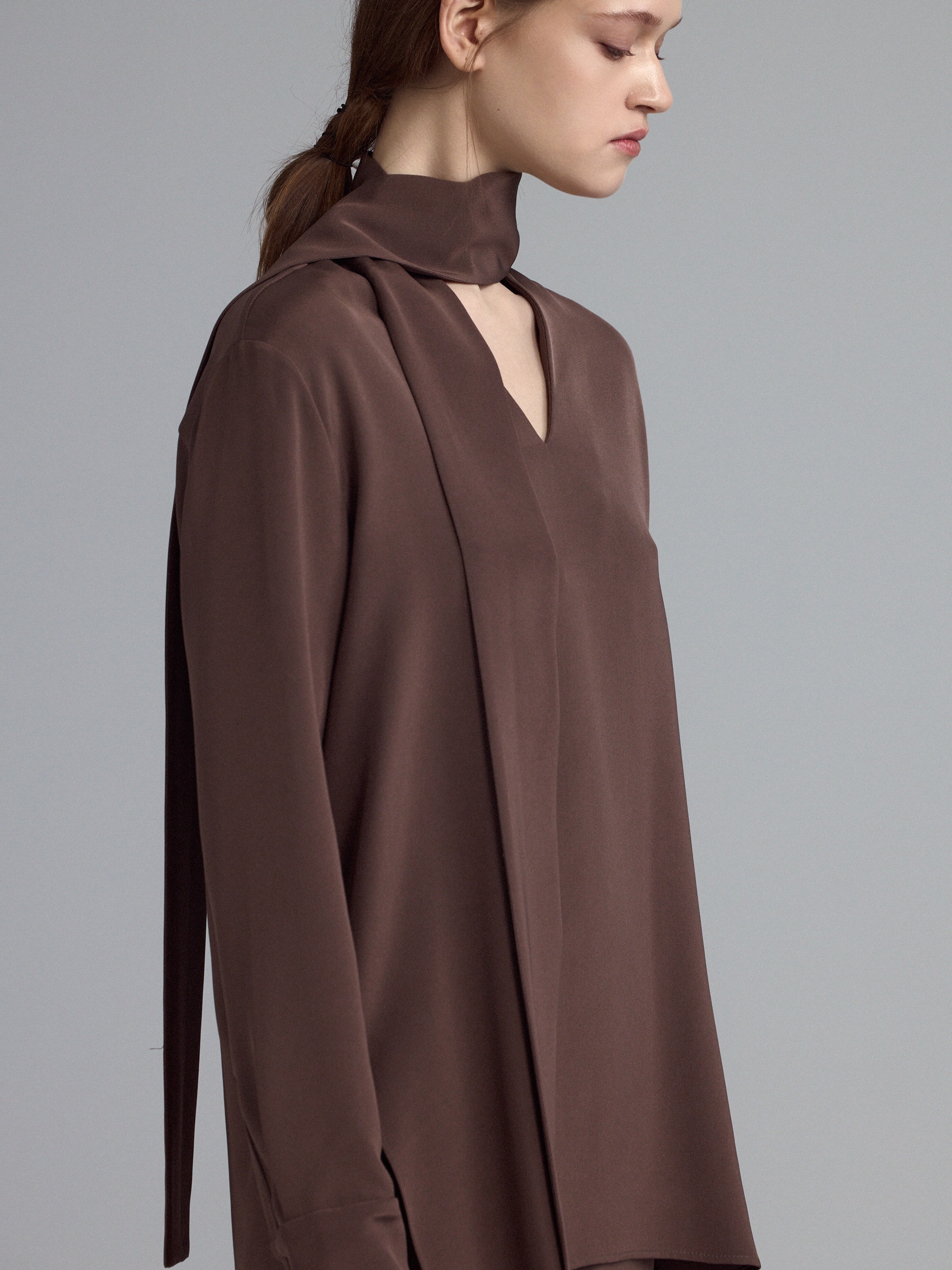 Блузка из шелка 