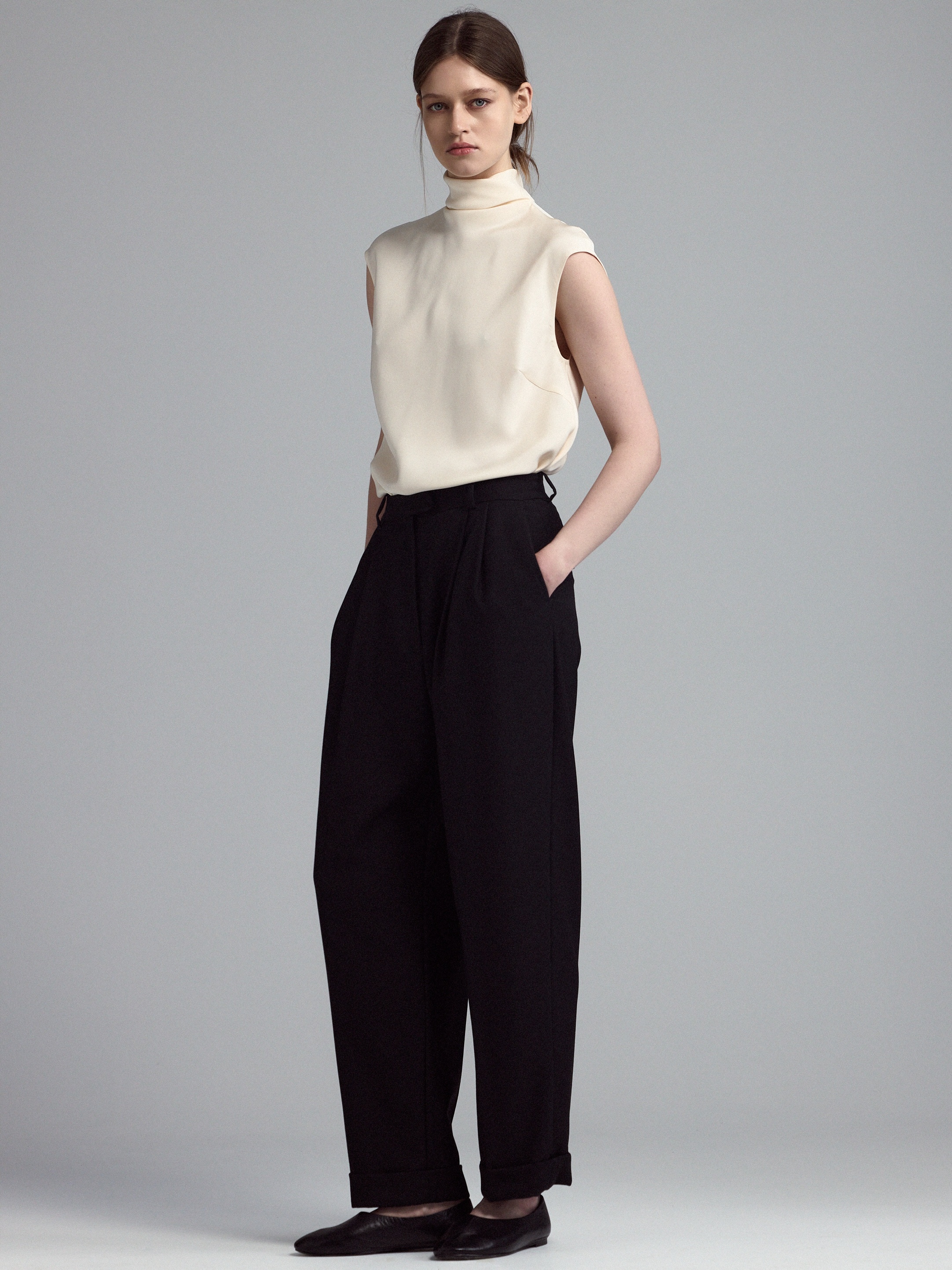 Топ из шелка 