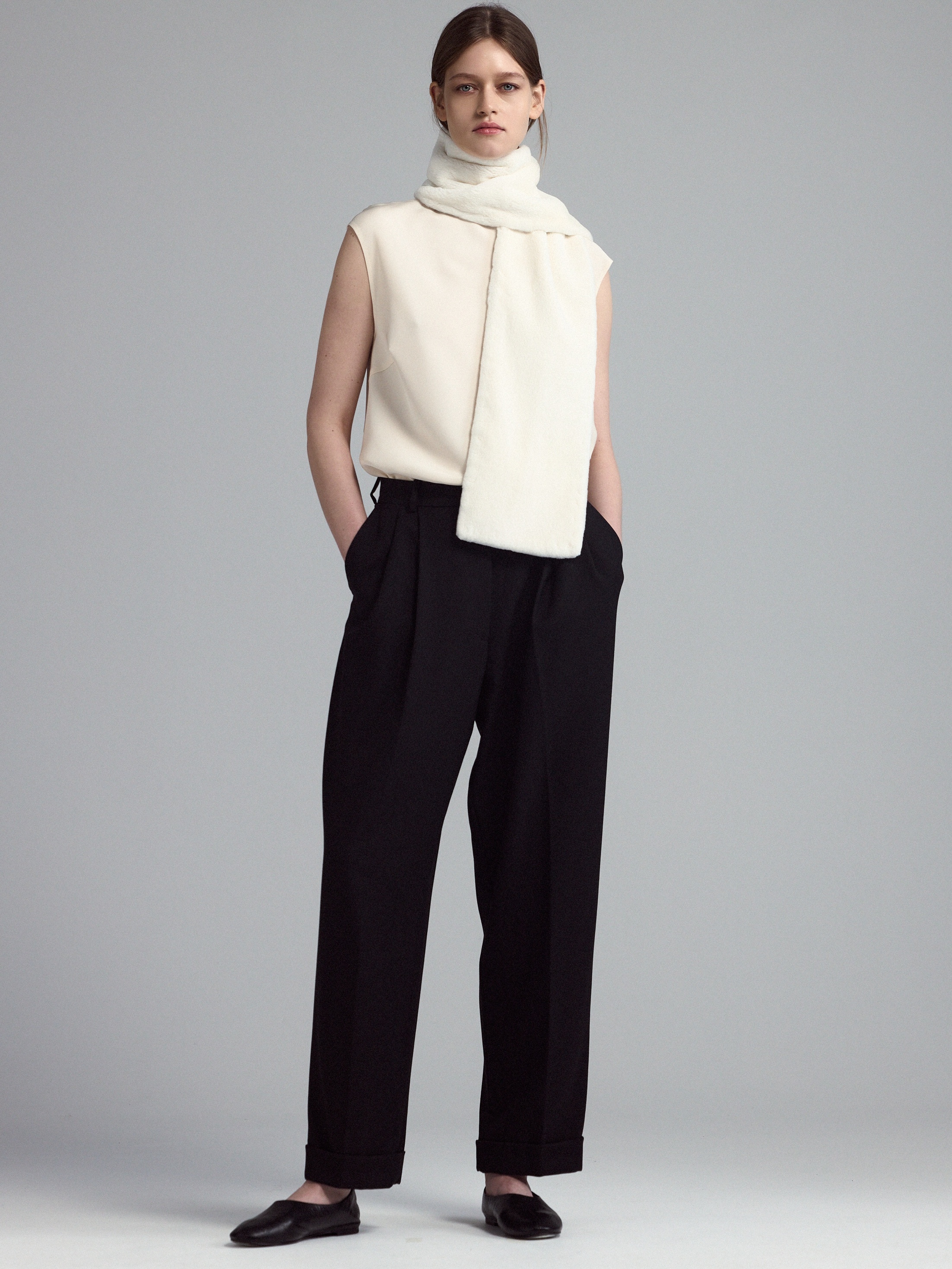 Брюки из шерсти