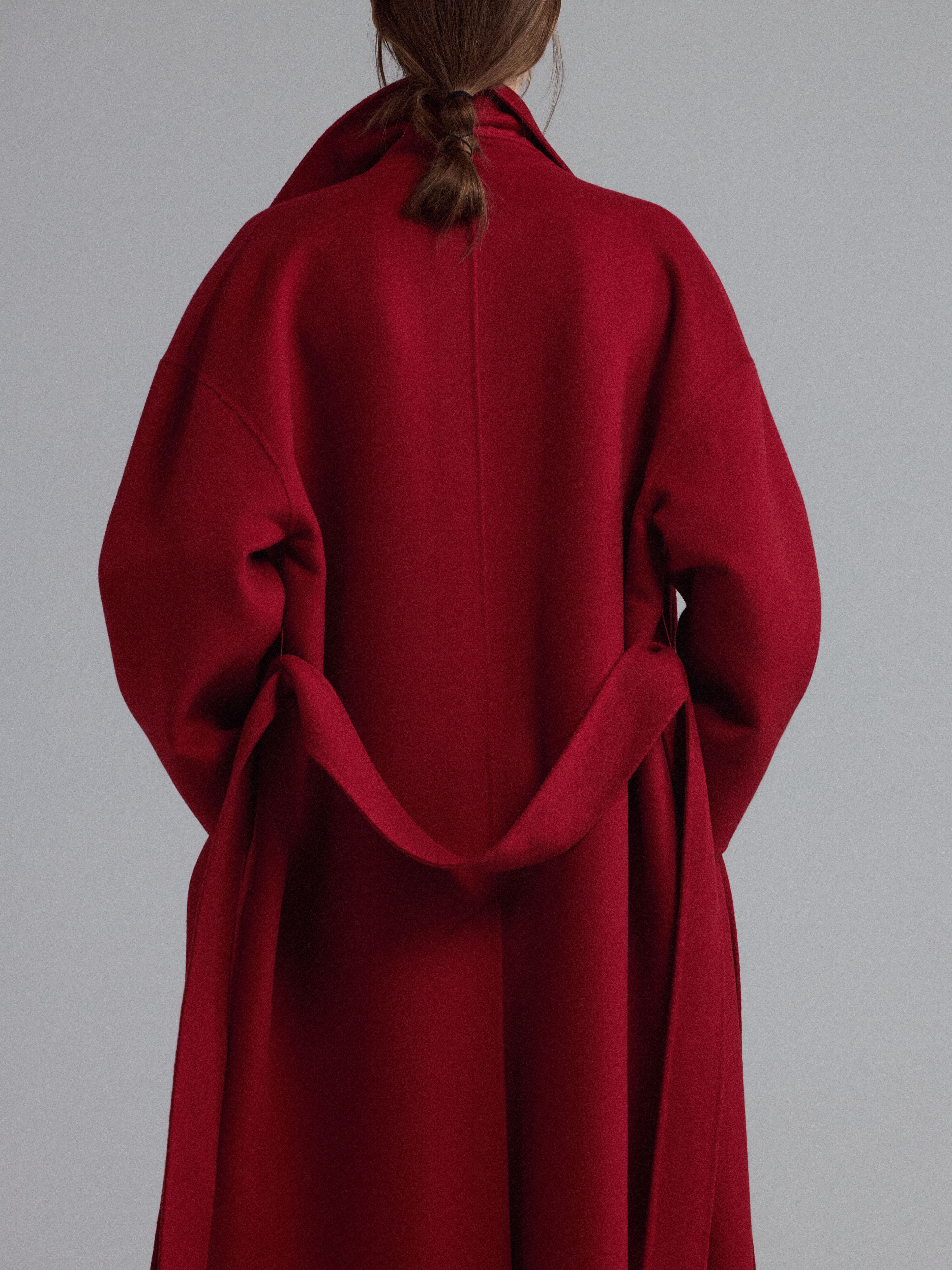 Пальто-халат из кашемира 