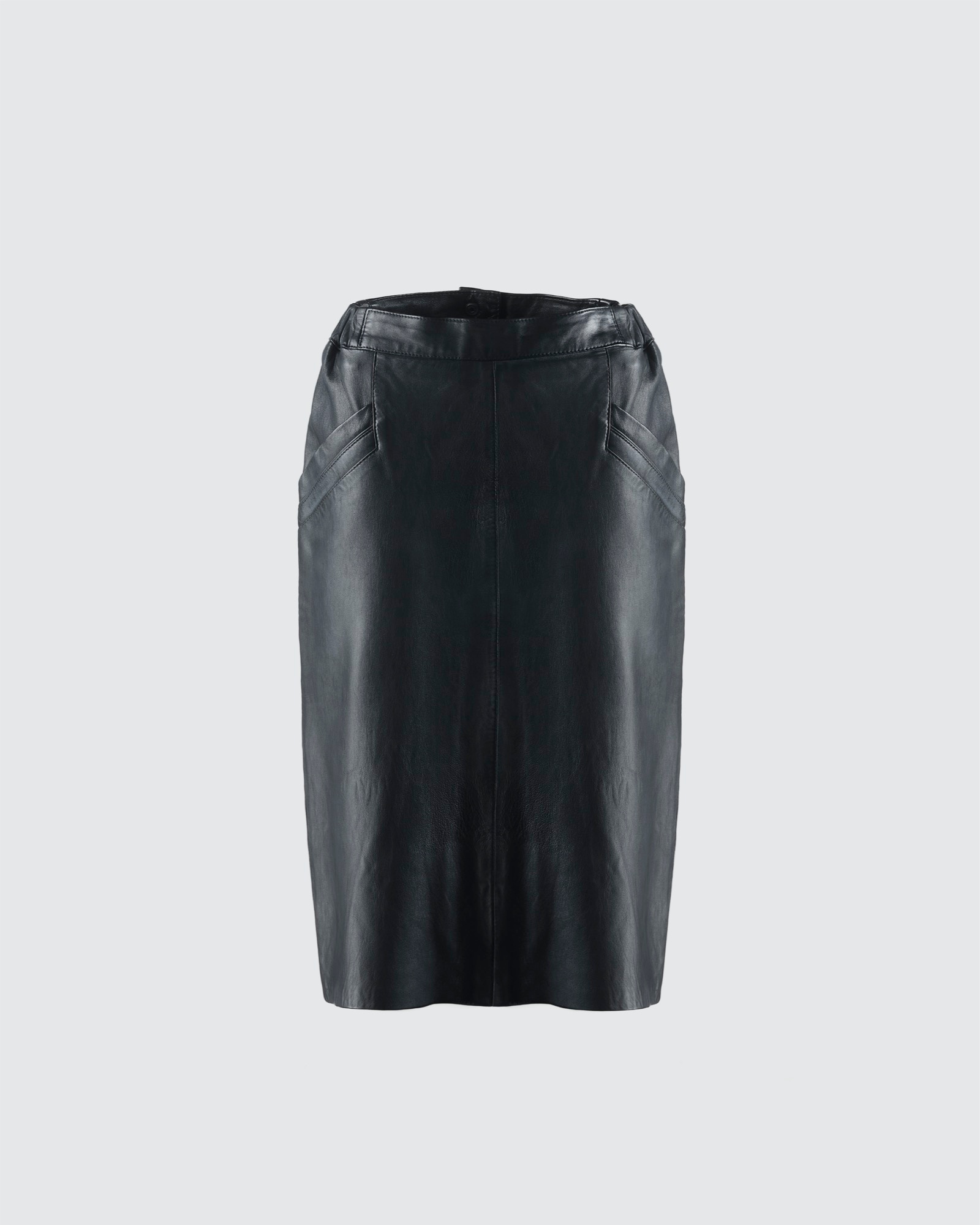 Leather skirt