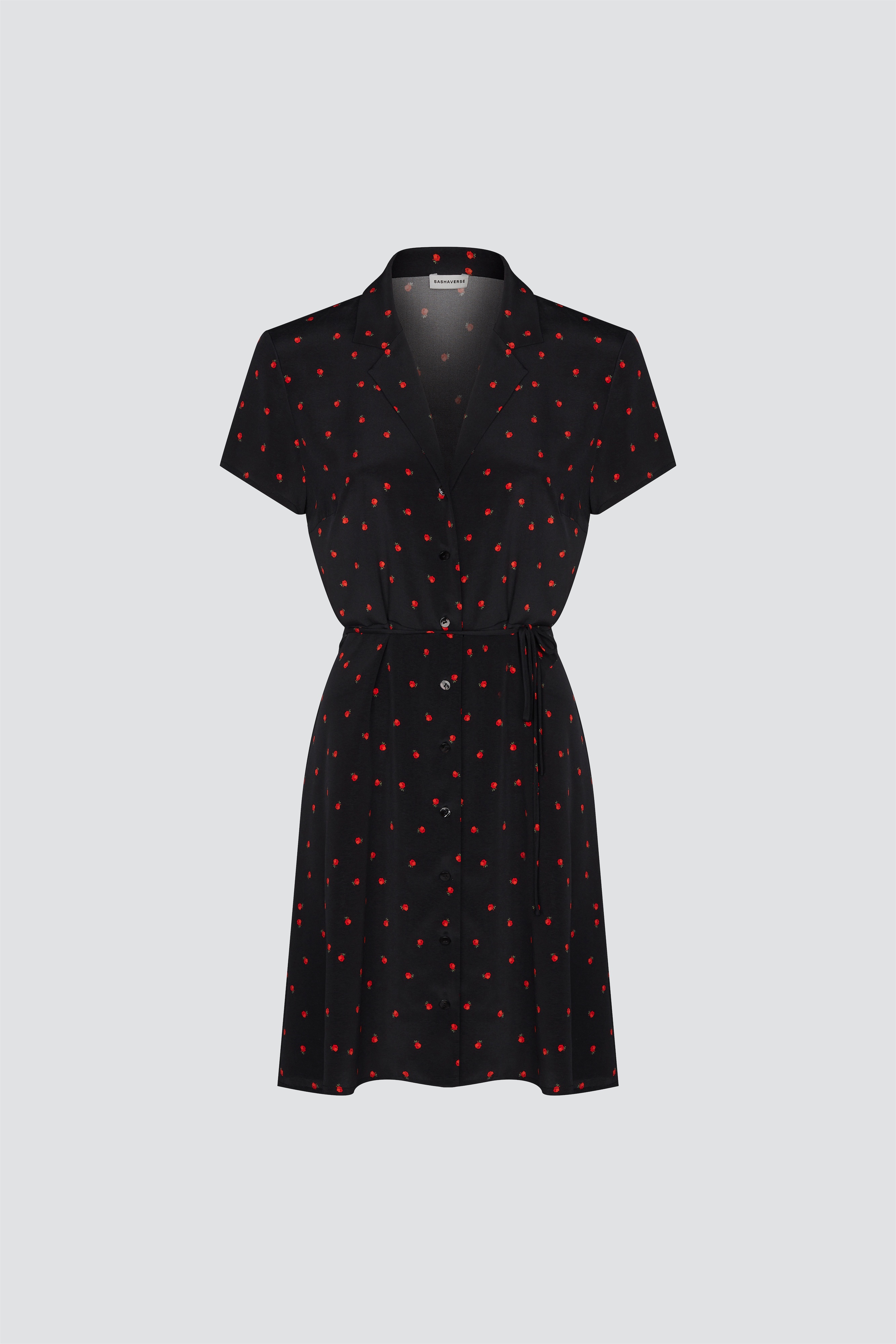 Floral print mini dress