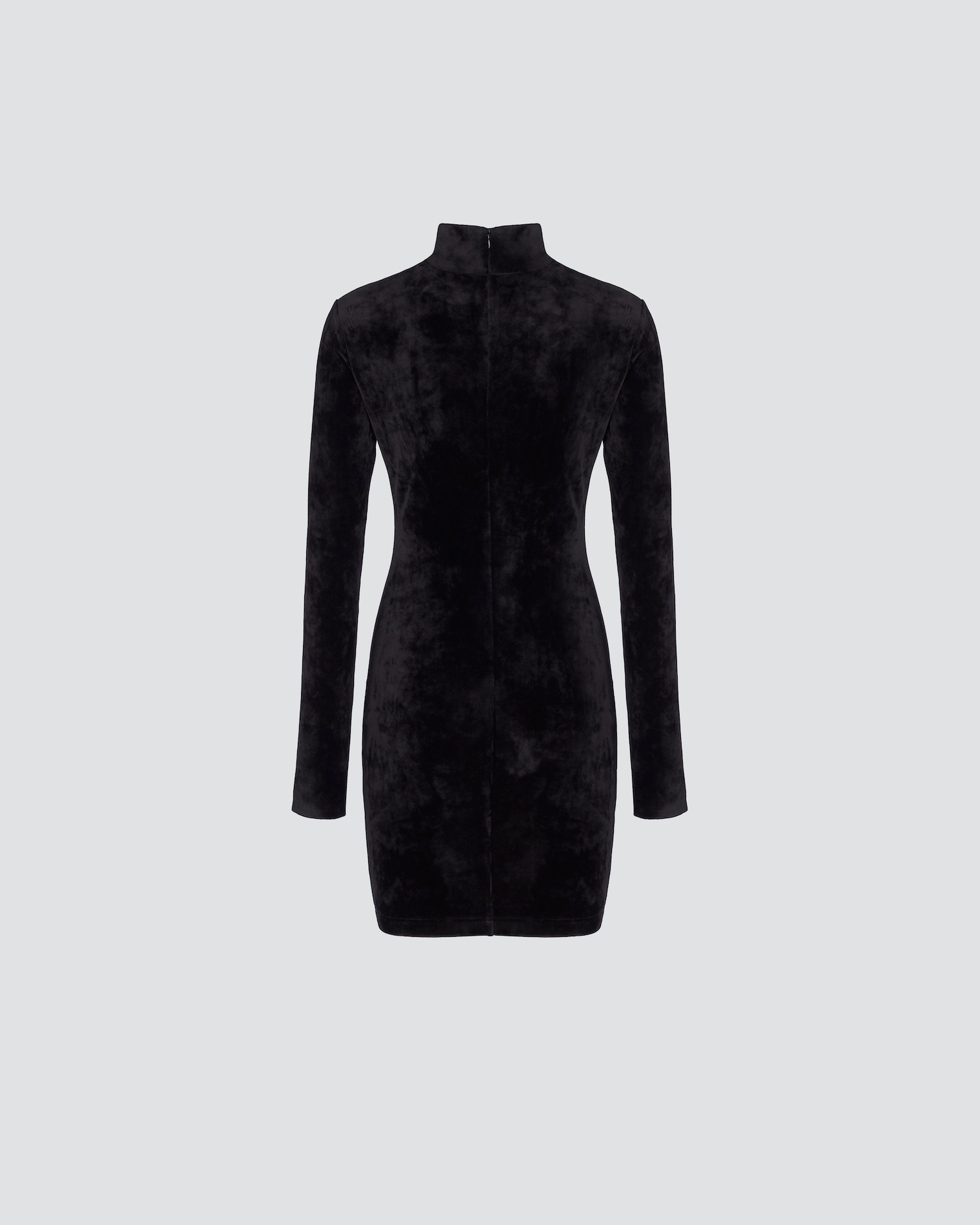 Velvet mini-dress