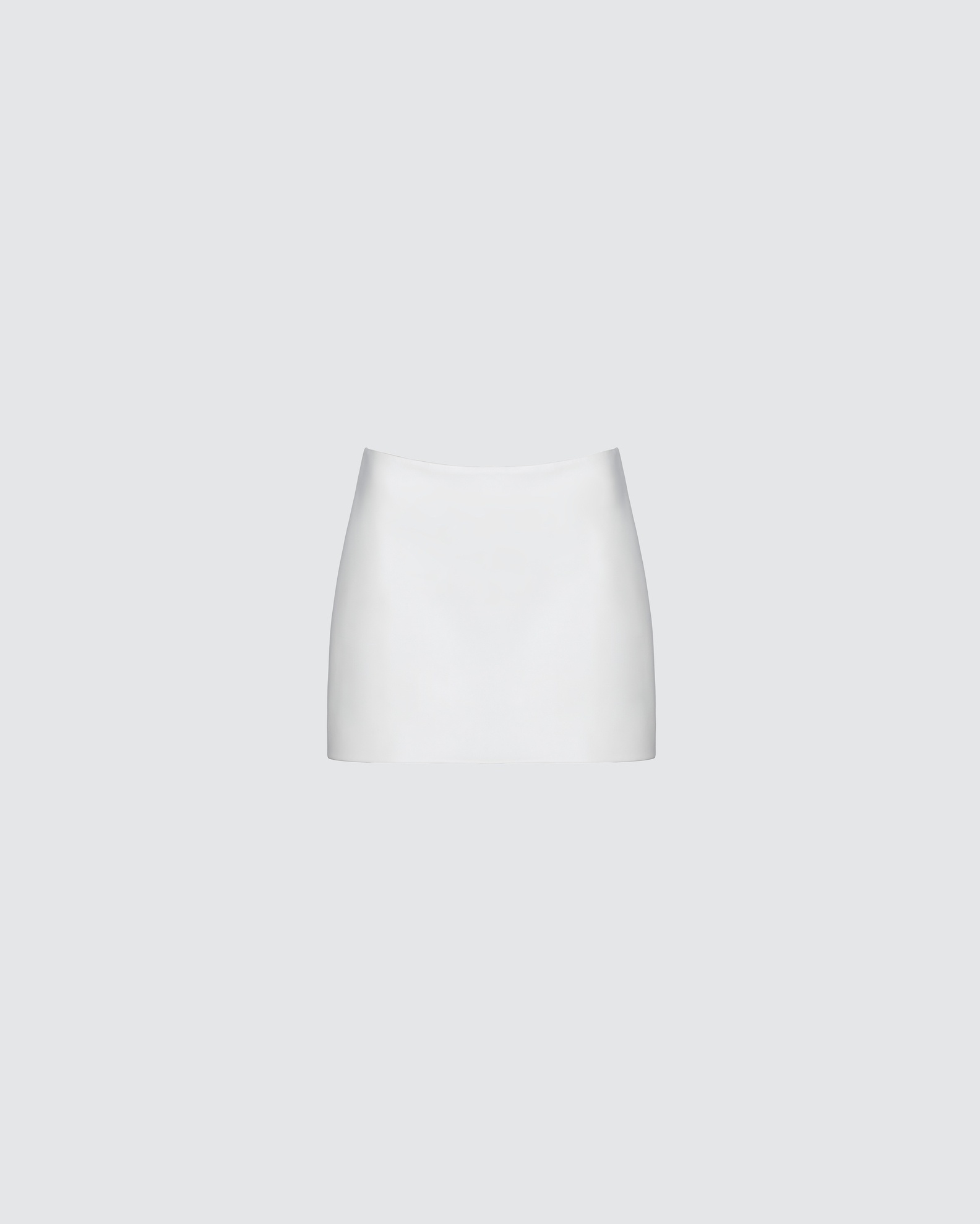 Vegan leather skirt
