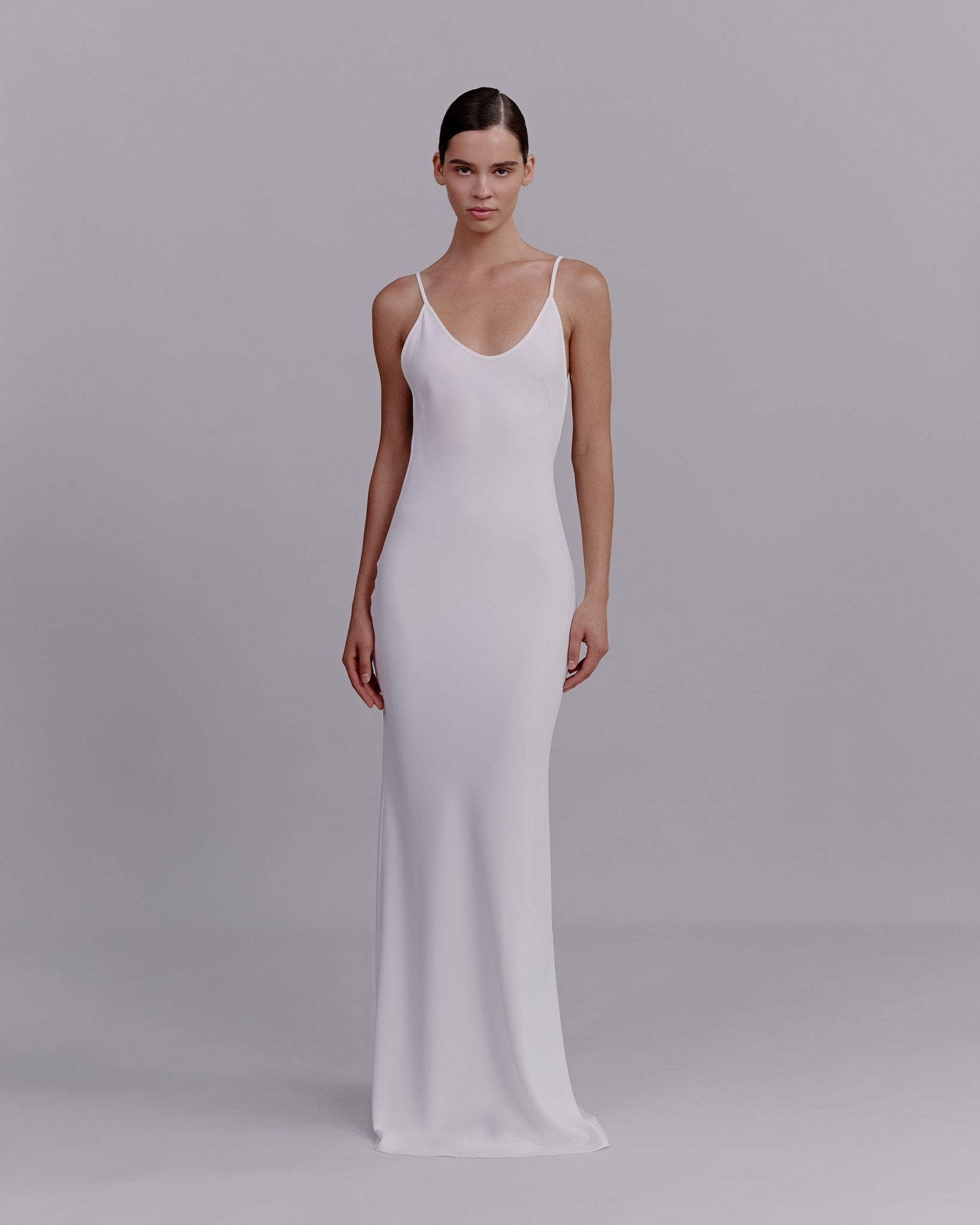 Open back maxi dress