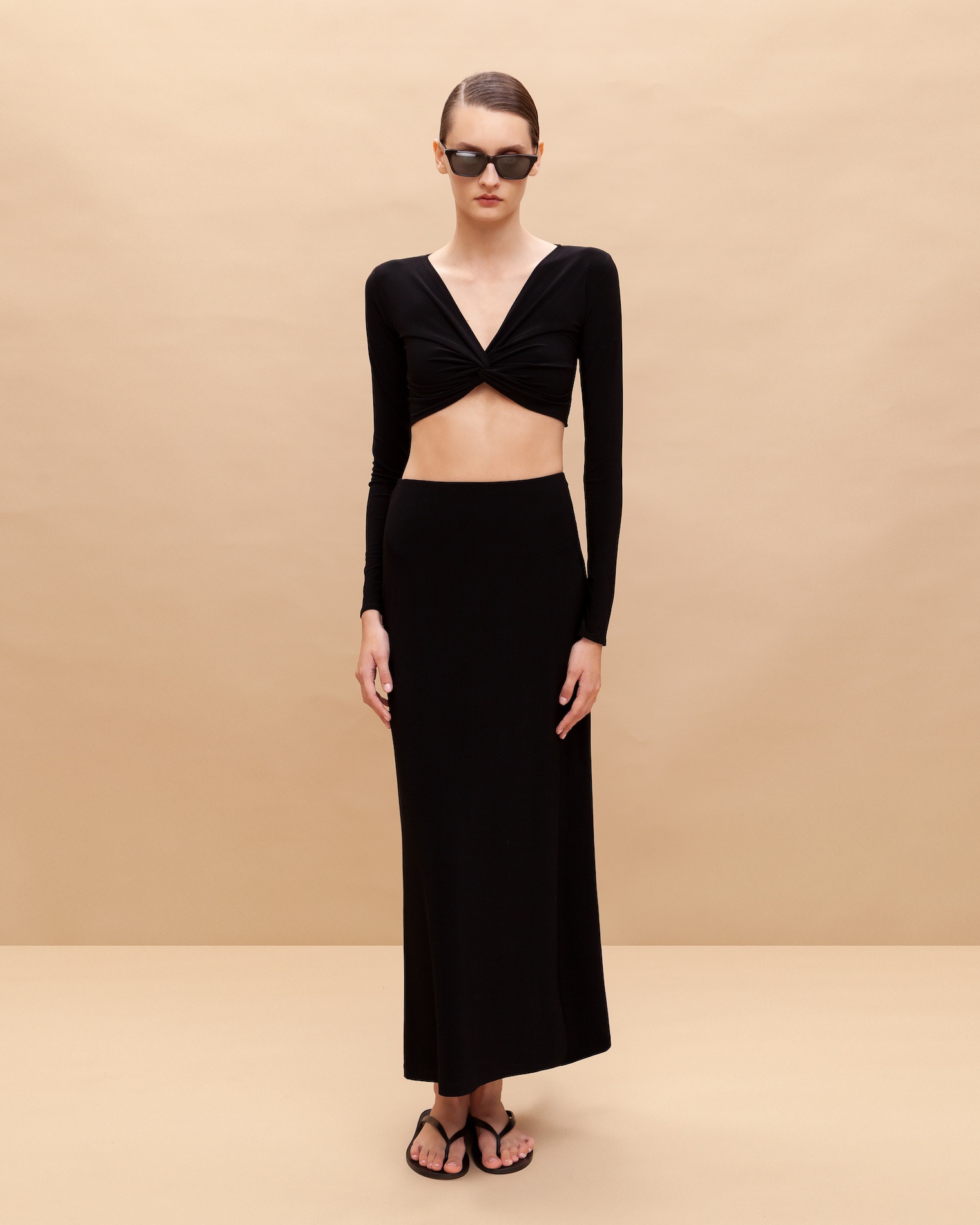 Jersey crop top